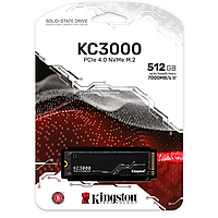 512 ГБ SSD диск Kingston KC3000 (SKC3000S/512G) черный