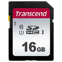 16 ГБ Карта памяти Transcend SDHC (TS16GSDC300S) черный