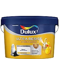 Краска Dulux Ultra Resist Кухня и Ванная матовая BW 1 л