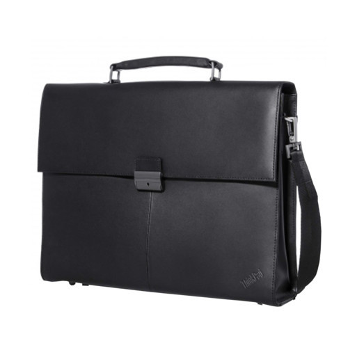 14.1" Сумка Lenovo ThinkPad Executive Leather Case (4X40E77322) черный - фото 1 - id-p112720085