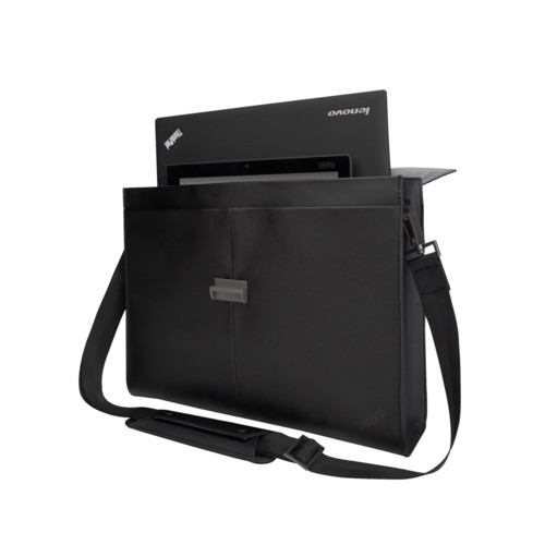14.1" Сумка Lenovo ThinkPad Executive Leather Case (4X40E77322) черный - фото 2 - id-p112720085