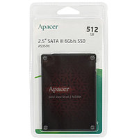 512 ГБ SSD-диск Apacer AS350X (AP512GAS350XR-1) черный