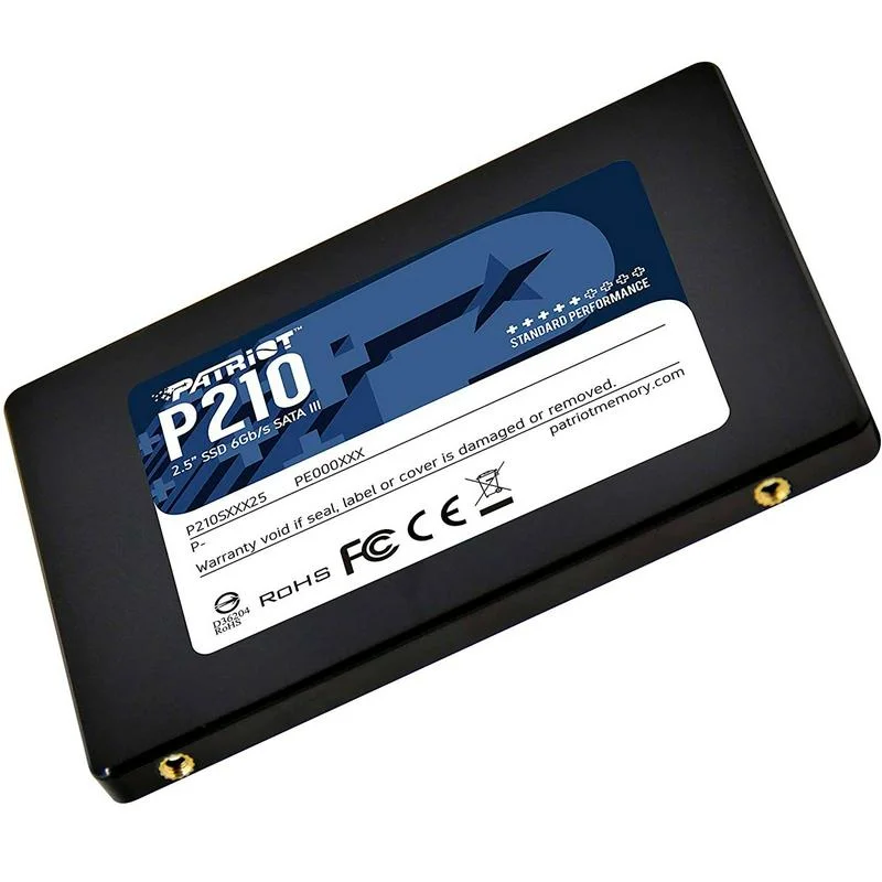 512 ГБ SSD диск Patriot Memory P210 (P210S512G25) черный - фото 2 - id-p112716260