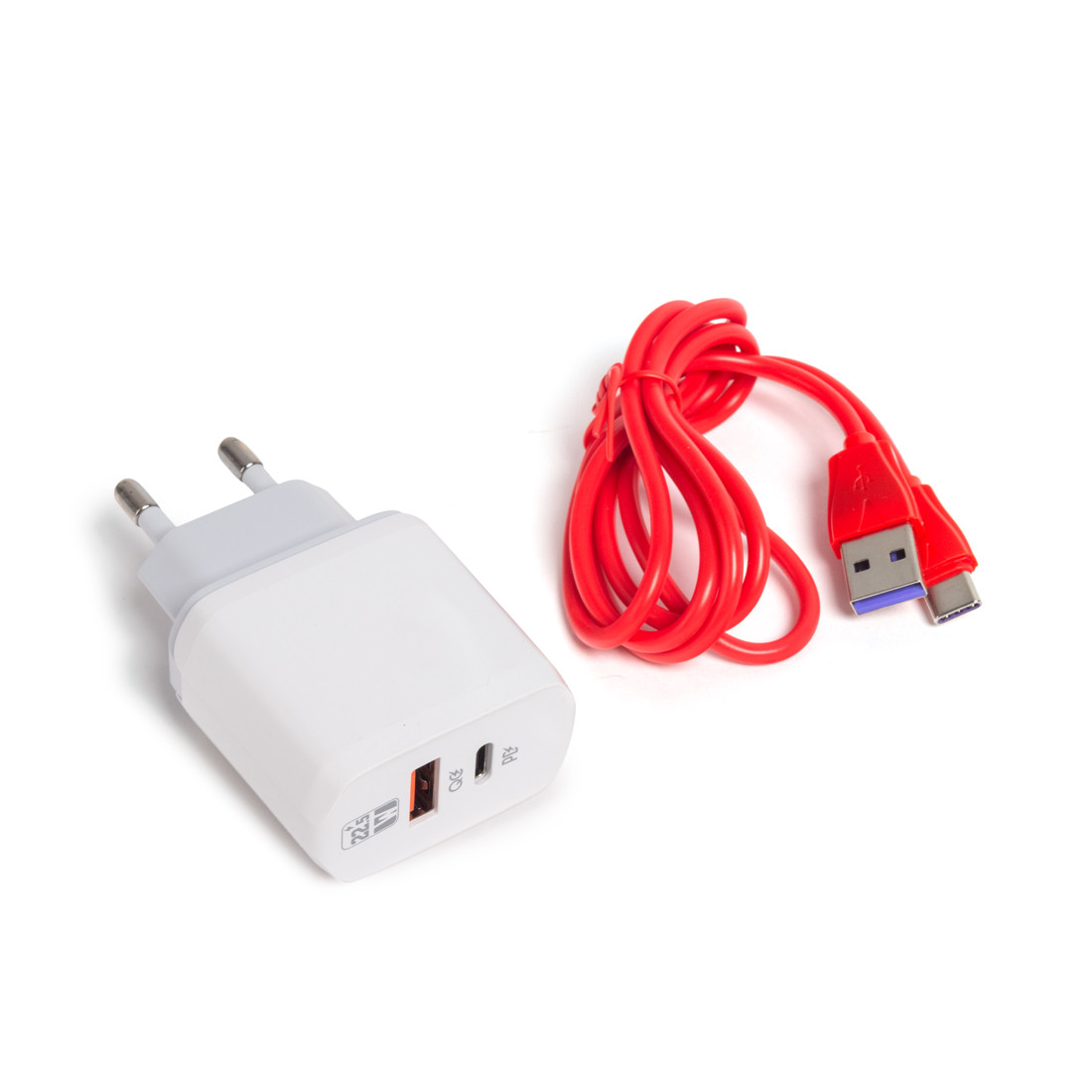 Универсальное зарядное устройство LDNIO A2421C 22.5W USB, USB Type-C Белый - фото 2 - id-p112708252