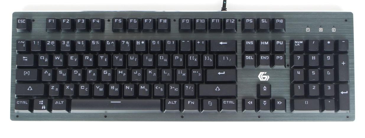 Клавиатура проводная Gembird KB-G550L черный - фото 1 - id-p112718845