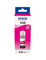 Чернила Epson 108 EcoTank (C13T09C34A) пурпурный