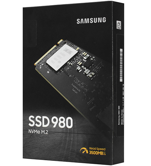 1 ТБ SSD диск Samsung 980 (MZ-V8V1T0BW) черный - фото 1 - id-p112716367