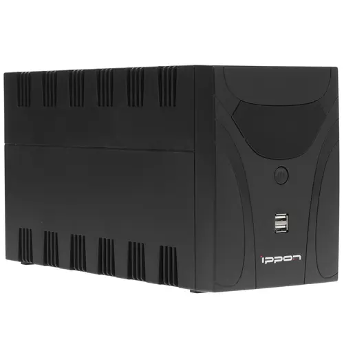 ИБП Ippon Smart Power PRO ll Euro 1600 (1029742) черный - фото 1 - id-p112720250