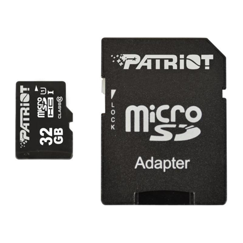 32 ГБ Карта памяти microSDXC Patriot LX Series (PSF32GMCSDHC10) черный - фото 2 - id-p112716501