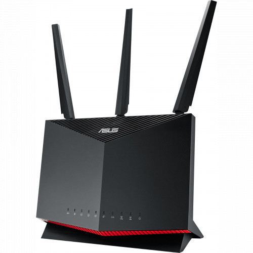 Wi-Fi роутер Asus RT-AX86S (90IG05F0-MO3A00) черный - фото 3 - id-p112716565