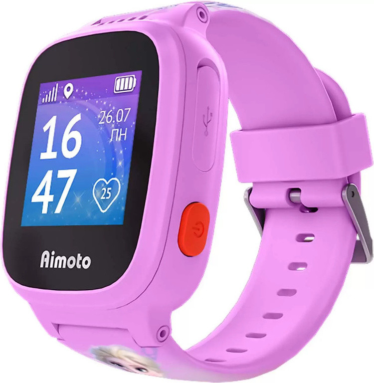 Смарт-часы Aimoto Disney Kid Mini Эльза розовый - фото 2 - id-p112720481