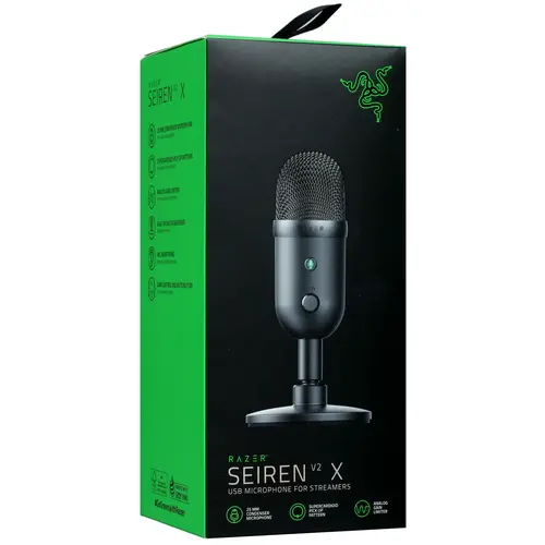Микрофон Razer Seiren V2 X (RZ19-04050100-R3M1) черный - фото 8 - id-p112720501