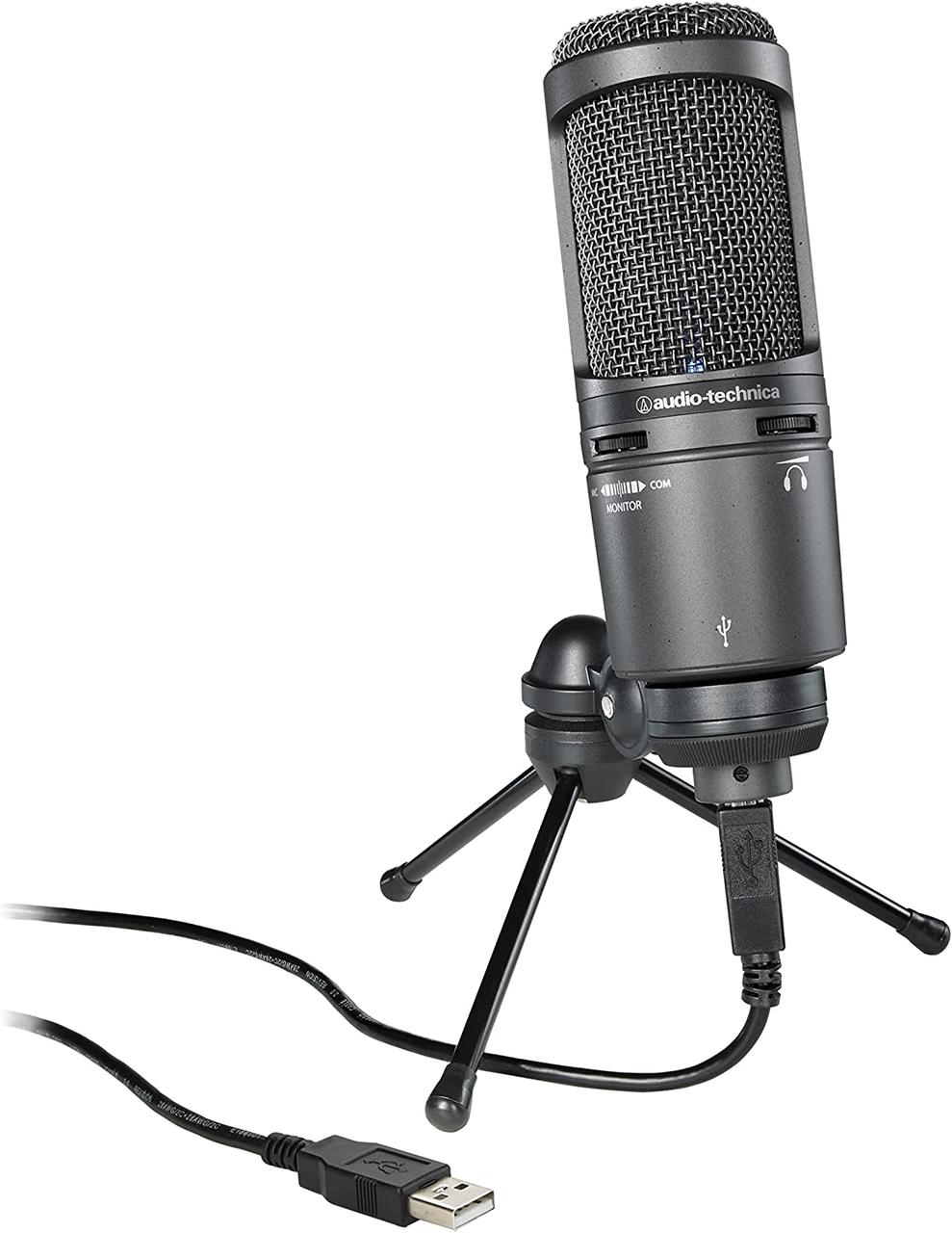 Микрофон Audio-technica AT2020USB+ черный - фото 1 - id-p112720524