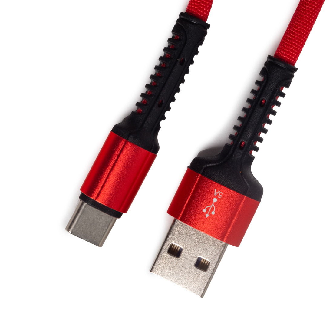 Интерфейсный кабель LDNIO Type-C LS63 5A Fast 1м/2м Красный - фото 1 - id-p112708271