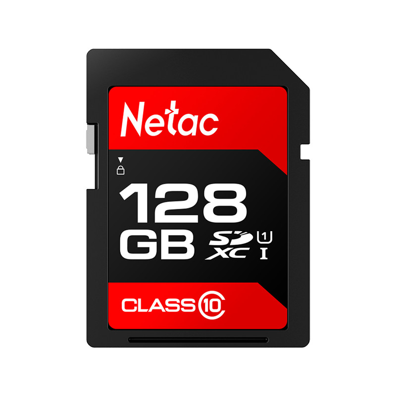 128 ГБ Карта памяти Netac P600 SDXC (NT02P600STN-128G-R) черный - фото 1 - id-p112720711