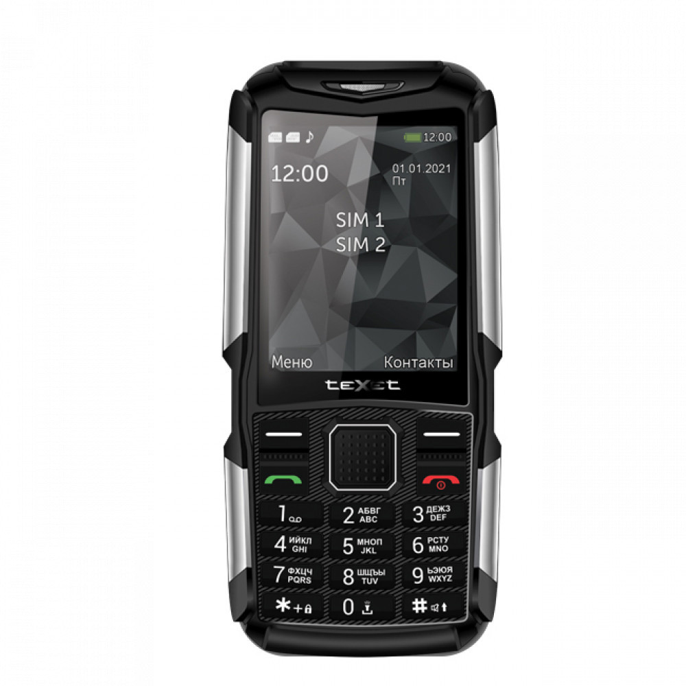 Мобильный телефон Texet TM-D314 черный - фото 1 - id-p112718290