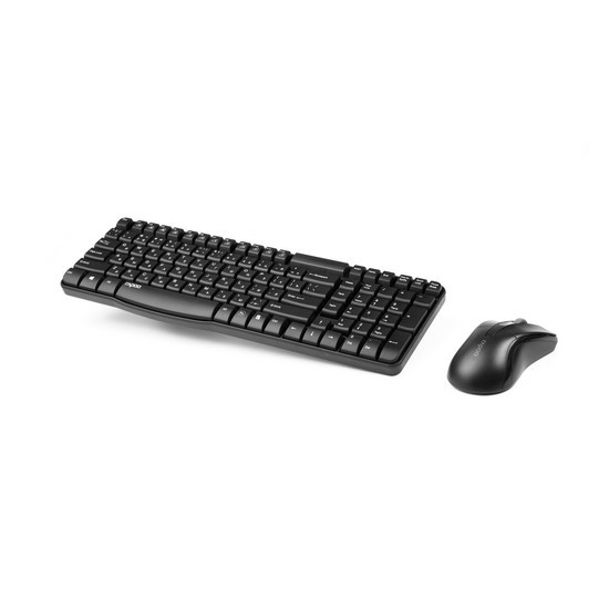 Клавиатура + мышь беспроводная Rapoo X1800S черный - фото 2 - id-p112718389