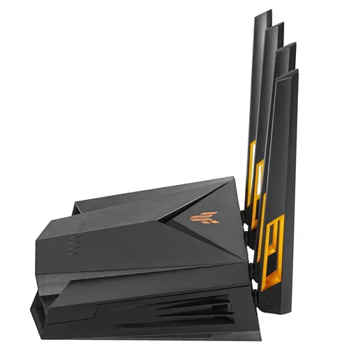 Wi-Fi роутер ASUS TUF Gaming AX3000 (90IG0790-MO3B00) черный - фото 2 - id-p112719989