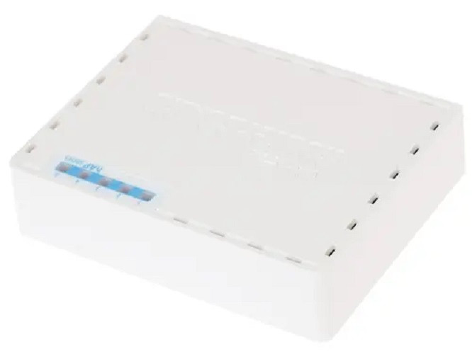 Wi-Fi роутер MikroTik hAP ac lite (RB952Ui-5ac2nD) белый - фото 5 - id-p112720001