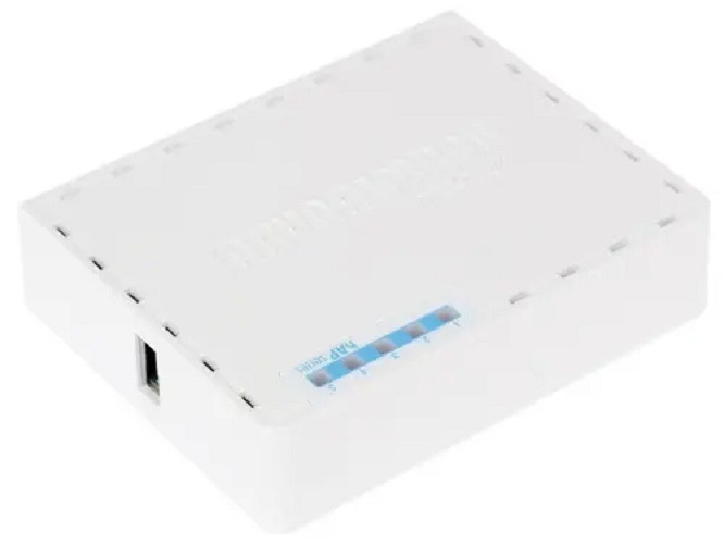 Wi-Fi роутер MikroTik hAP ac lite (RB952Ui-5ac2nD) белый - фото 3 - id-p112720001