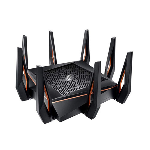 Wi-Fi роутер ASUS ROG Rapture GT-AX11000 (90IG04H0-MO3G00) черный - фото 1 - id-p112718570