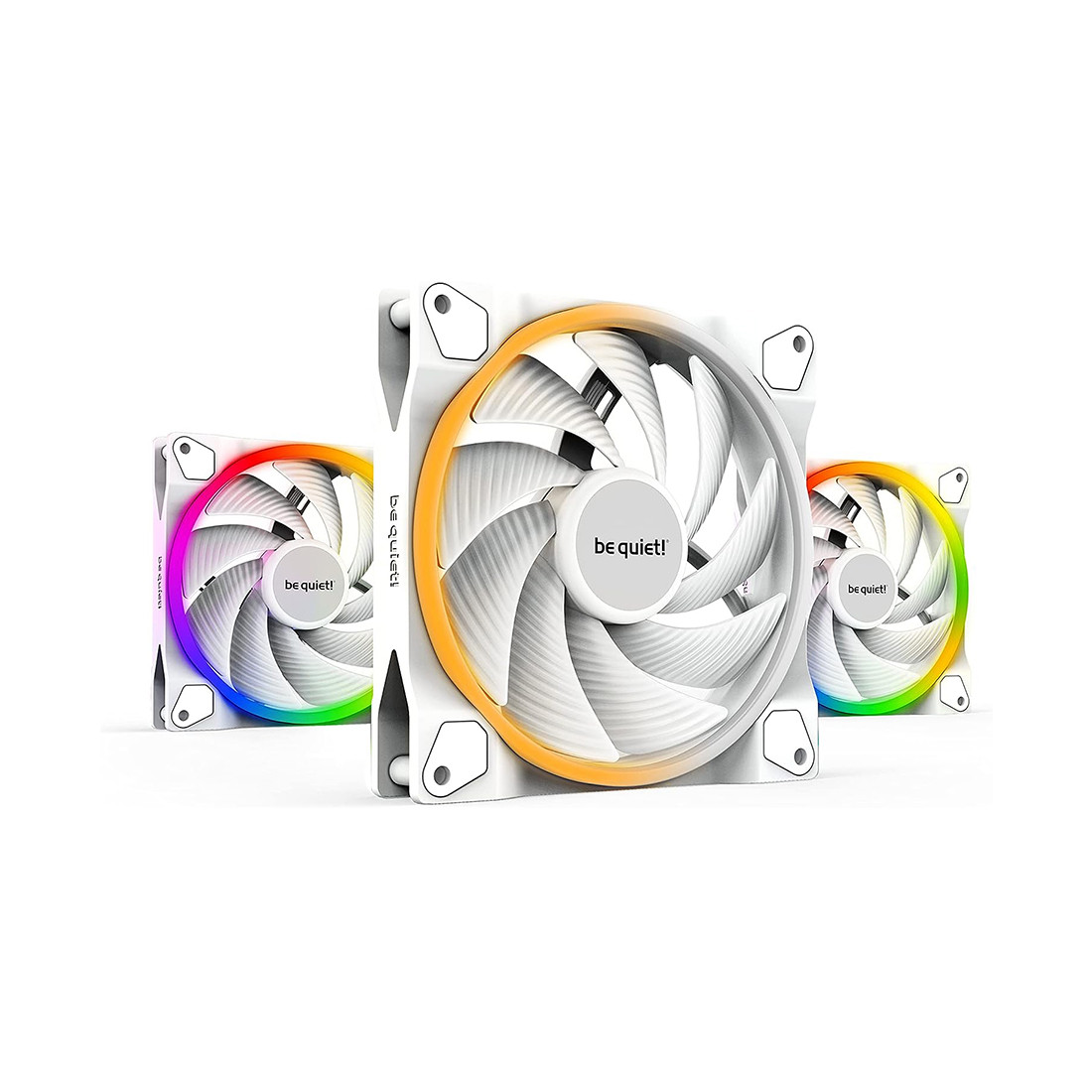 Вентилятор для компьютерного корпуса Bequiet! Light Wings 140mm PWM Triple Pack White 2-015578-TOP BL102