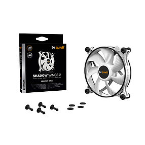 Вентилятор для компьютерного корпуса Bequiet! Shadow Wings 2 120mm PWM White 2-015570 BL089, фото 3