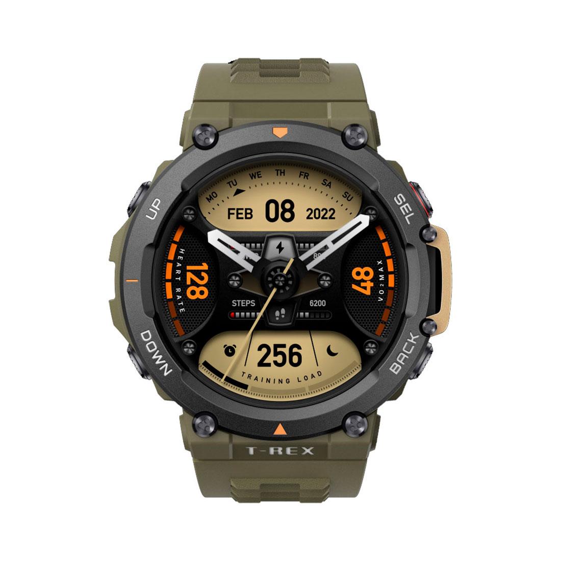 Смарт часы Amazfit T-Rex 2 A2170 Wild Green - фото 2 - id-p112709386