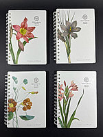 Блокнот на пружине "Цветы"