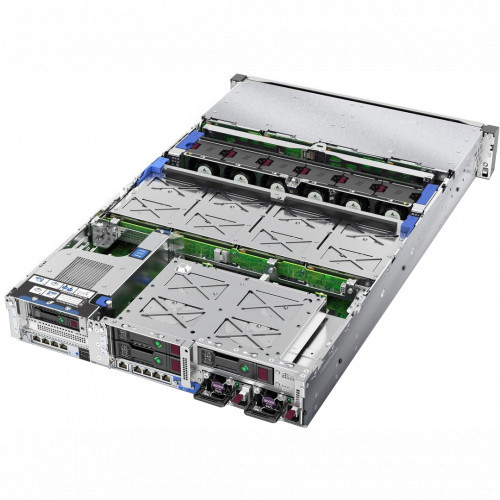 Сервер HPE Proliant DL385 G10+ (P07594-B21) серый - фото 2 - id-p112719052