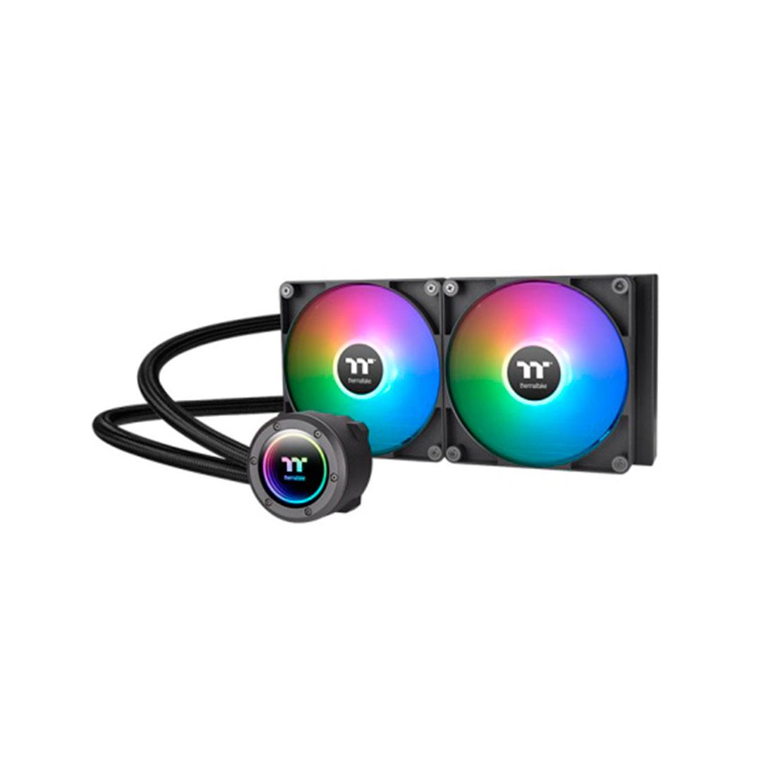 Кулер с водяным охлаждением Thermaltake TH280 V2 ARGB Sync All-In-One Liquid Cooler - фото 1 - id-p112714465