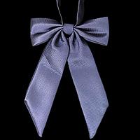 Японский галстук бабочка синий