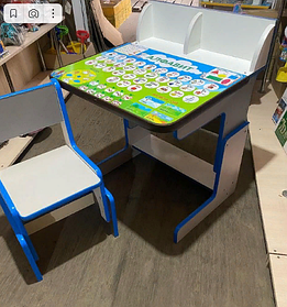Детский растущий стол и стул Азбука