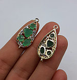 Коннектор Капля, 22×11мм, фото 2