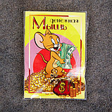 Сувенир кошельковый "Мышка с полной ложкой", с натуральным янтарём, фото 6