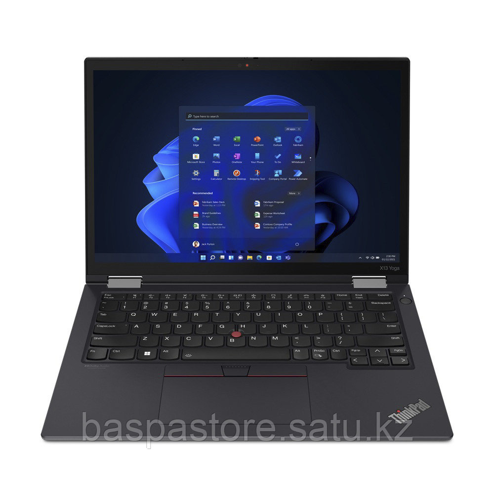 Ноутбук Lenovo Thinkpad X13 13.3"wuxga/Core i7-1260P/16gb/512gb/Win Pro (21BN0034RT) - фото 1 - id-p112722129