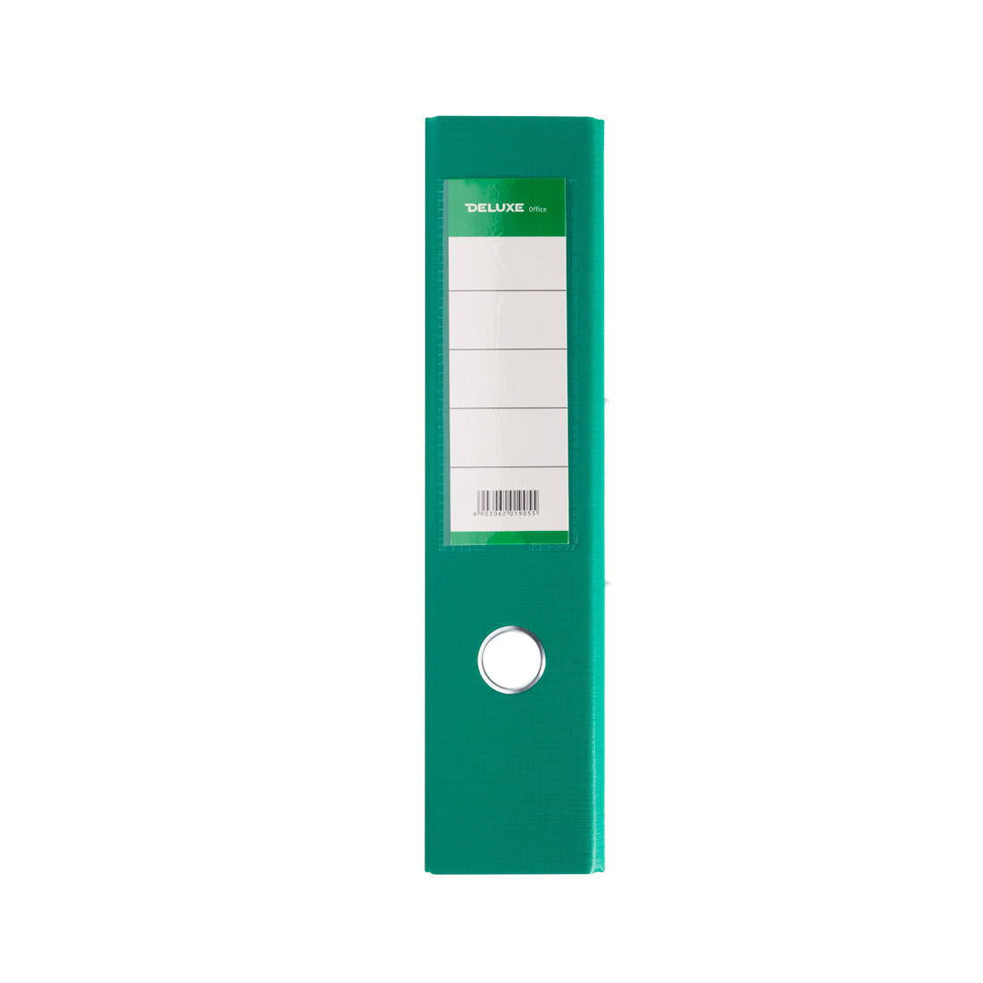 Папка-регистратор Deluxe с арочным механизмом, Office 3-GN36 (3" GREEN), А4, 70 мм, зелёный - фото 3 - id-p112707610