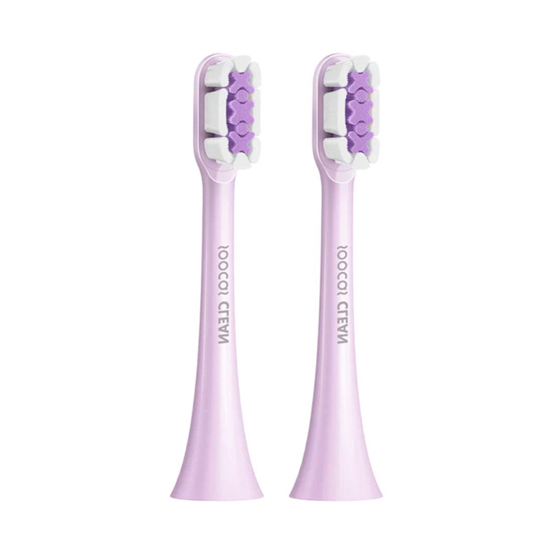 Сменные зубные щетки для Soocas (2шт в комплекте) Пурпурный - фото 1 - id-p112711660