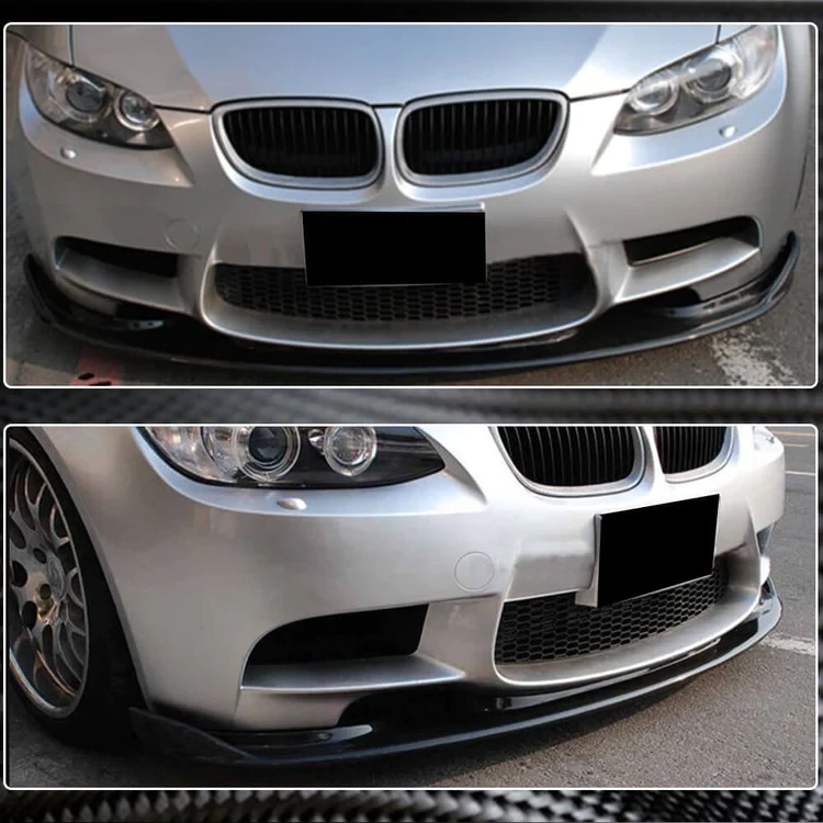 Карбоновый сплиттер переднего бампера на BMW E92/ E93/ E90 / M3 - фото 2 - id-p112722294