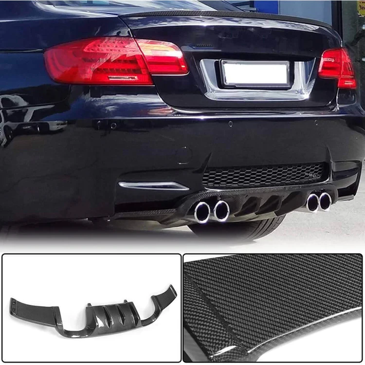 Карбоновый диффузор заднего бампера на BMW E92/ E93/ E90 / M3 - фото 1 - id-p112722298