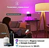 Лампочка WiFi RGB умная с таймером и голосовым управлением Алисой Tuya Smart Bulb (Е27 / 9W), фото 4