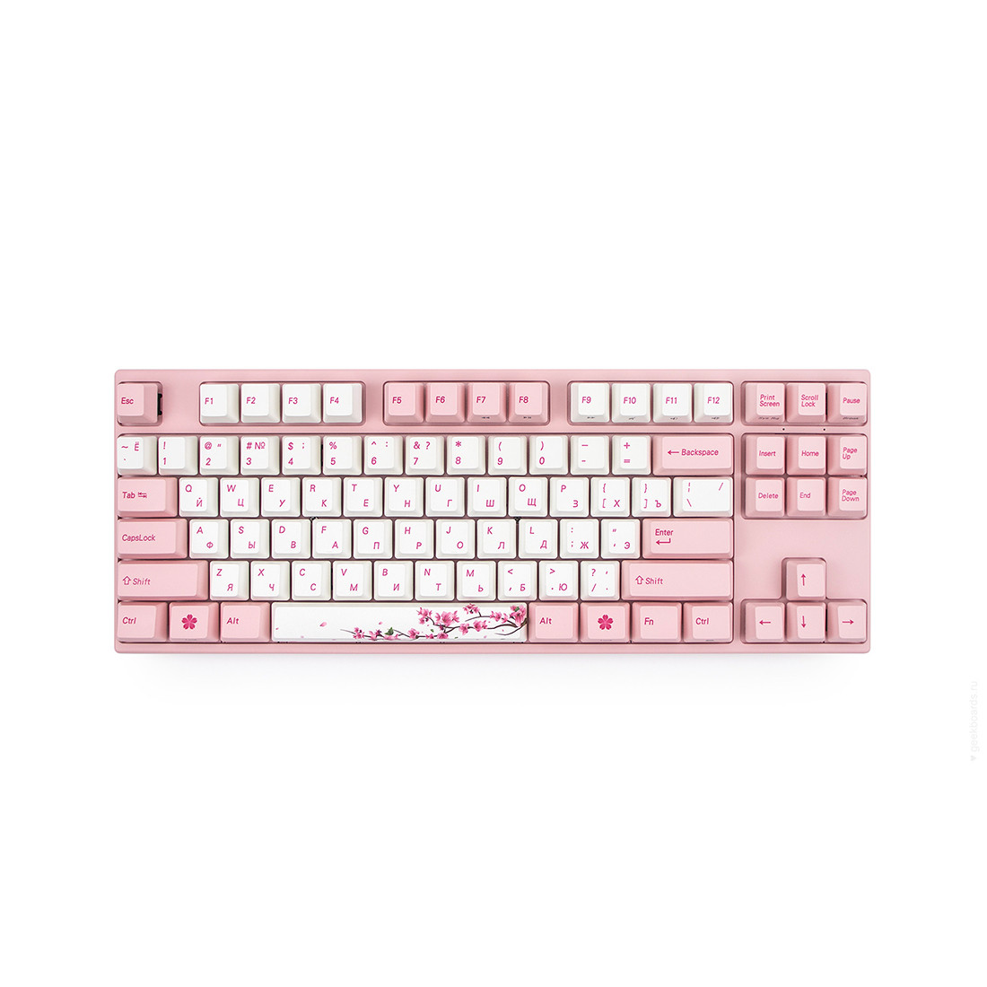 Клавиатура Varmilo Sakura V2 VEM87 EC Sakura V2 Switch - фото 1 - id-p112710747