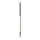 Ручка Amisk из переработанного алюминия RCS, серебряный; серый, , высота 14,1 см., диаметр 1 см., P611.172, фото 3