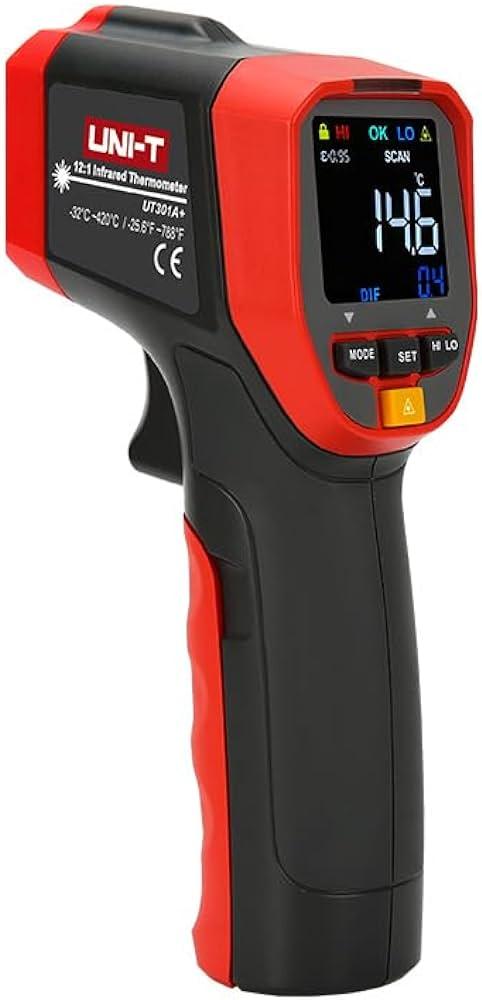 UT302A+, Измеритель температуры, пирометр (-32 ~ +700°C). В реестре СИ РК