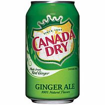 Газ.напиток Canada Dry Ginger Ale  330ml (24шт-упак)