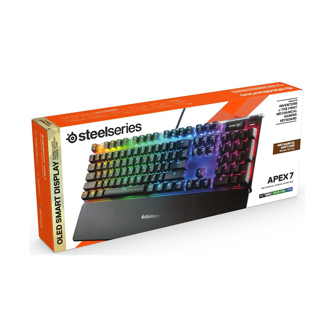 Клавиатура Steelseries Apex 7 (Brown Switch) US - фото 3 - id-p112711964