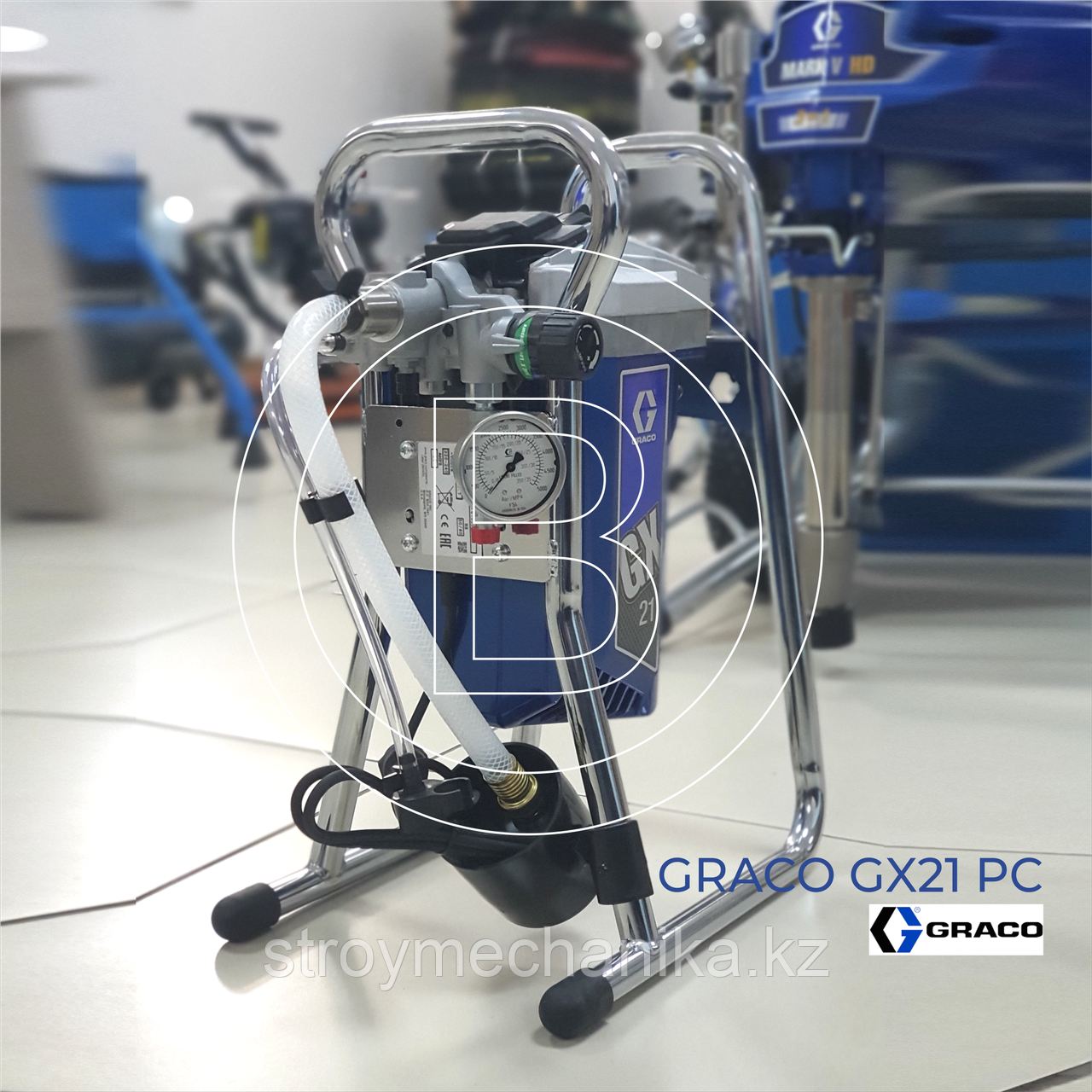 Электрический безвоздушный окрасочный аппарат Graco GX 21, фото 1