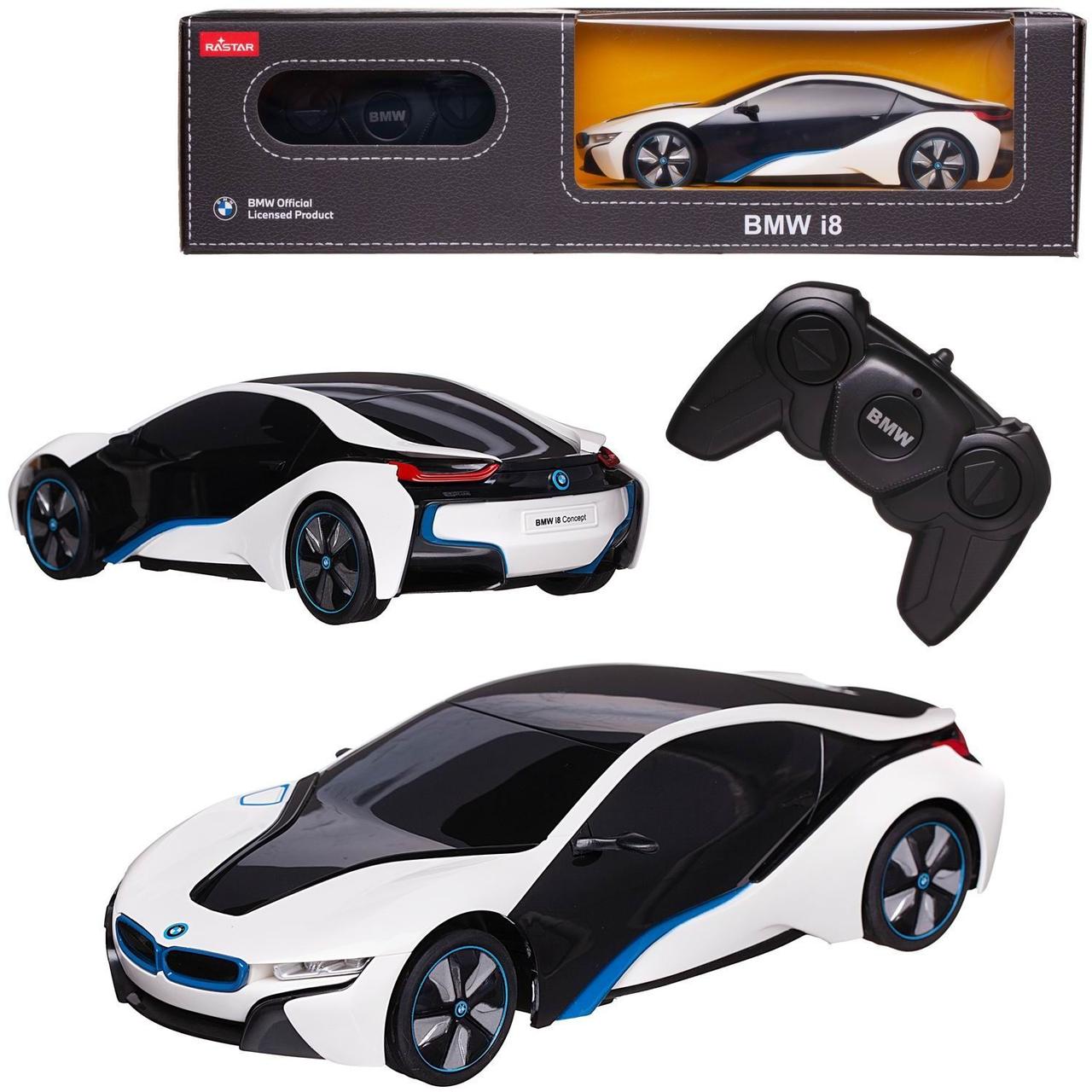 Радиоуправляемая машина RASTAR RC 1:24 48400S BMW I8 - фото 2 - id-p112724631