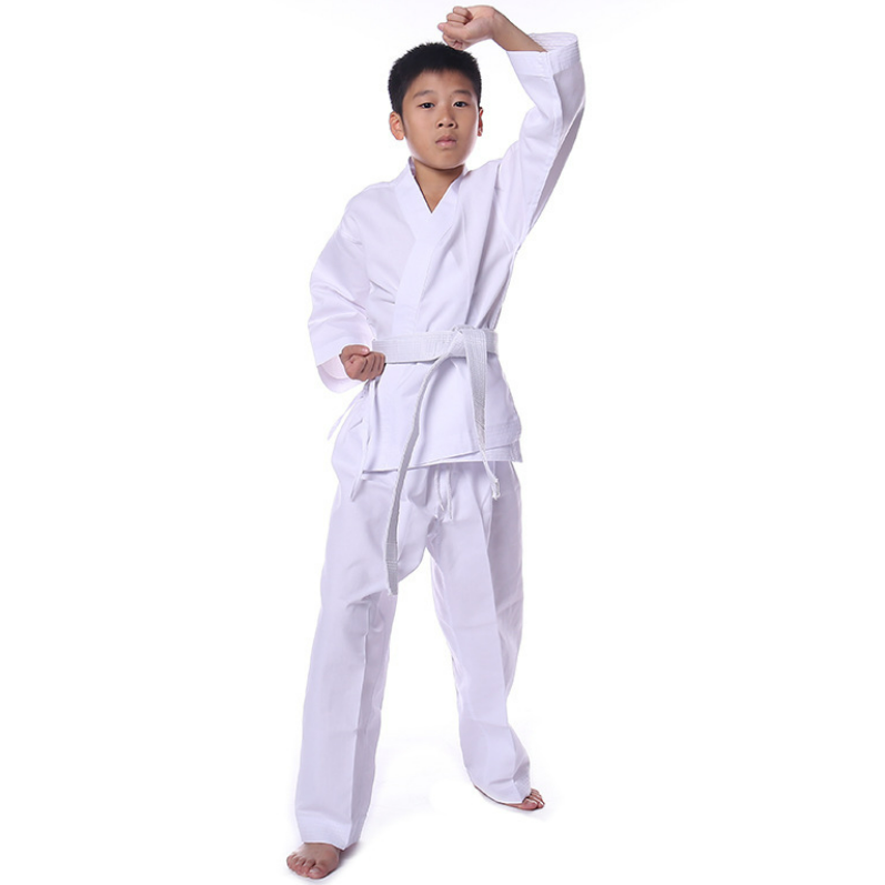 Кимоно для каратэ 100% хлопок Star 0035 3/160 размер 44-46 белое, фото 1
