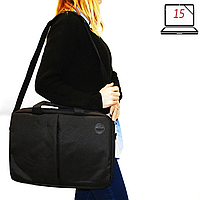 Сумка для ноутбука 15 дюймов Наплечная сумка 30 см х 41 см х 5 см Meijieluo (черная)